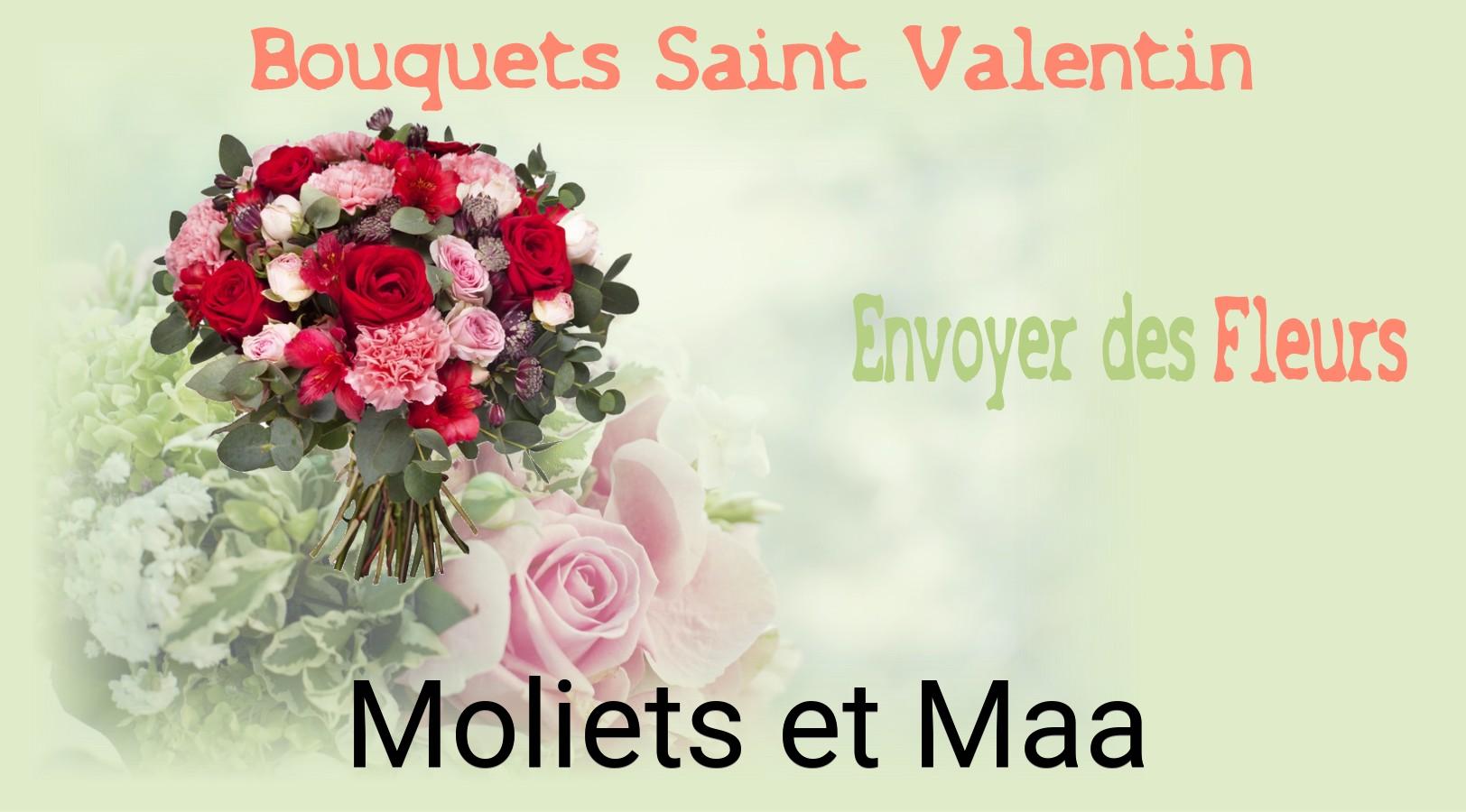 Roses de Saint-Valentin livrées à Moliets-et-Maa